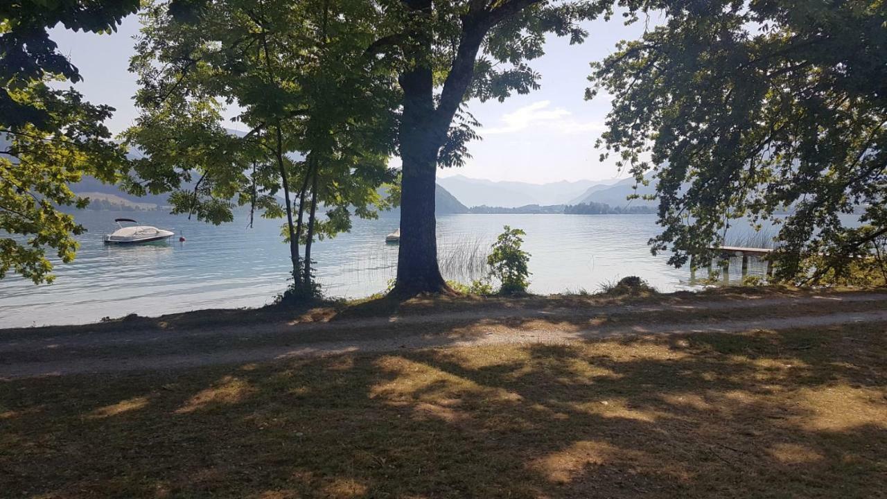 Ferienhaus Grillbauer Abersee Exterior foto